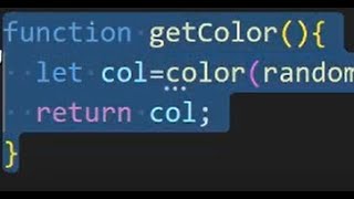 Functions and the Return Statement| p5.js tutorial #13 | javascript | functions
