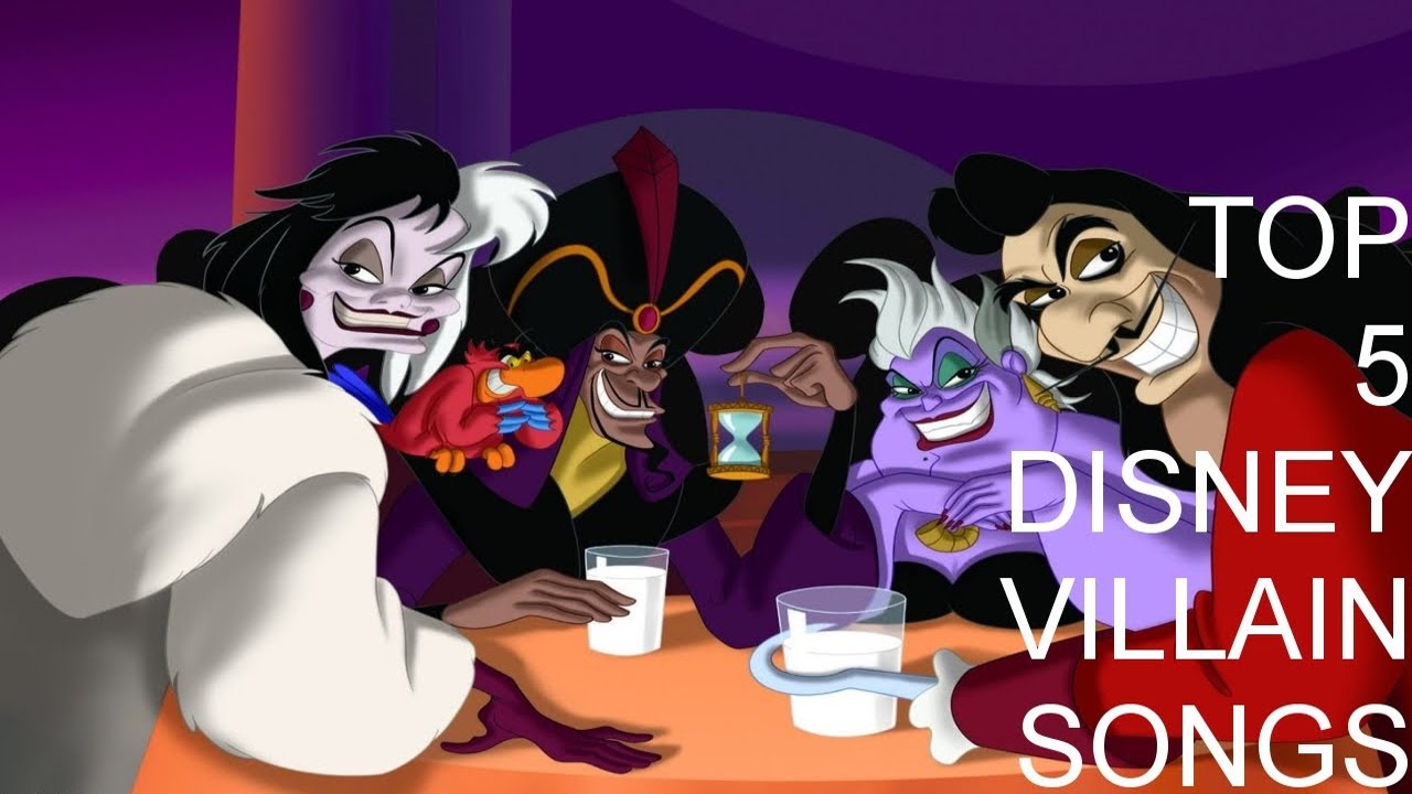 Top Five Disney Villain Songs (feat. Alex) - YouTube