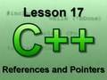 C++ Console Lesson 17: References and Pointers
