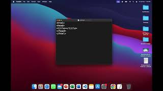 How to create an HTML file on Mac! (TextEdit Tutorial)