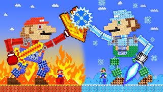 Can Mario and Mario Party 9 MiniGames - Mario Vs Luigi Vs Peach Vs Daisy #999