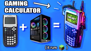 I made a Gaming Calculator (real)