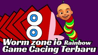 game cacing worm zone io rainbow terbaru 2021 part 2