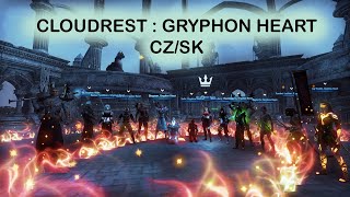 ESO : Cloudrest - CZ/SK Gryphon Heart - Warden Portal Tank - Galenwe Skip