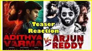 Adithya Varma  Vs Arjun Reddy|Teaser Reaction | Dhruv Vikram