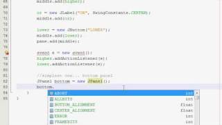 Java GUI Tutorial 25 - Higher/Lower guessing game (Part 2 of 4)