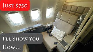 7hrs In This AMAZING Sky Suite | Kuwait Airways First Class