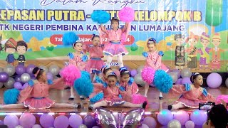 GEMPITA PESONA ANAK INDONESIA PELEPASAN PUTRA-PUTRI KELOMPOK B TK NEGERI PEMBINA KAB. LUMAJANG 2024