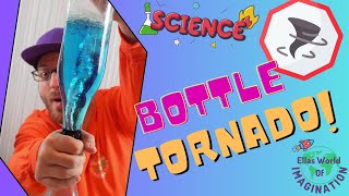Exploring Weather Science: Water Tornado in a Bottle Experiment for Kids!