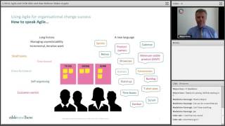 Webinar: Using Agile for Organisational Change success