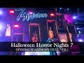 Halloween Horror Nights 7 Opening Scaremony GALA PREMIERE HHN7 HHN 2017