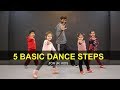 Dance Tutorial for 3 to 7 years Kids | 5 Basic Steps | Deepak Tulsyan | G M Dance