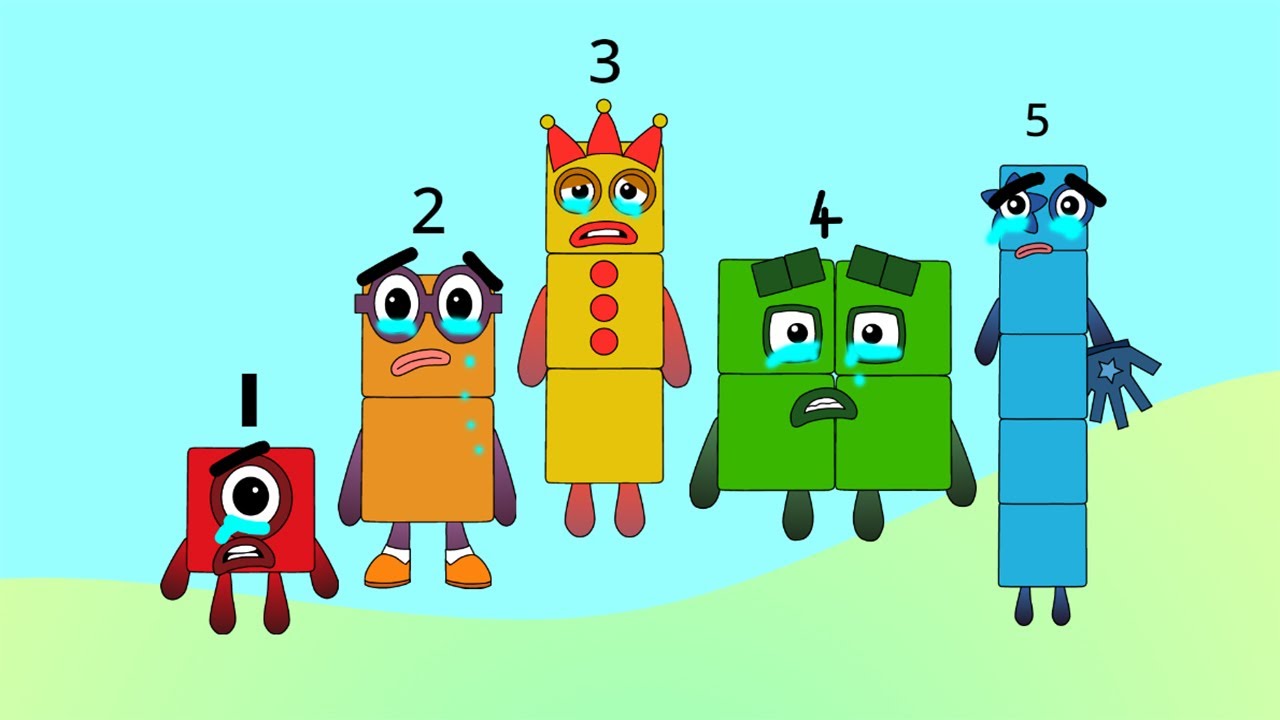 Very Sad Rip Numberblocks Three Numberblocks Band But Everyone Is ...