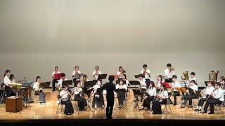 祝典のための音楽（P.スパーク作曲) 第1回定期演奏会 第1部 東京外国語大学吹奏楽団