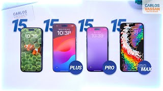 iPhone 15, 15 Plus, 15 Pro o 15 Pro Max | ¿Cuál comprar?