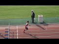 2016.11.06 福岡県小学生秋季陸上競技大会 5年生男子80ｍh決勝