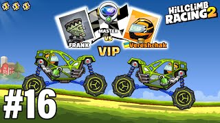 Hill Climb Racing 2 - BEATING BOSS with ROCK BOUNCER + FEATURED CHALLENGES #16 + TWO CHALLENGES