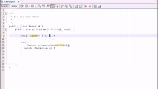 Java Tutorial Java For Beginners Part 17 Try Catch & Exceptions