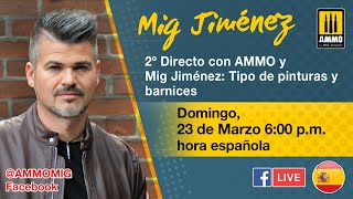 Tipos de pinturas y barnices con Mig Jiménez