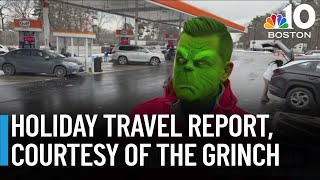 Travelers hit the road on Christmas Eve, Grinch reports