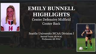 Emily Bunnell Soccer Highlight Film