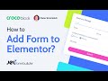 How to add JetFormBuilder form to Elementor Page Builder?