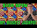 RECORD BREAKING JACKPOT On New EUREKA Lock It Link Slot Machine