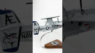 VAW-122 Steel Jaws E-2C (1991) Model #squadronnostalgia #navy #scalemodel #aviation #miniature