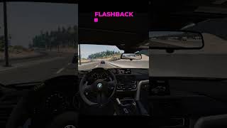 BMW Crash 🥲 flashback ⚡️ 😱 BeamNG Drive #shorts #beamngdrive