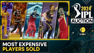 IPL Auction 2024: Most Expensive Players Sold