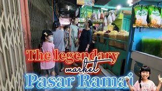 The legendary market in Medan, North Sumatera PASAR RAMAI