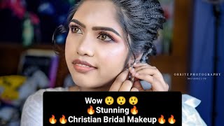 Christian Bridal Makeup by Midukki Makeovers ✨#transformation #reels #reel #shortvideo #shorts