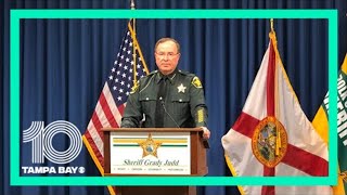 Polk Sheriff Grady Judd discusses drive-by that left two teens shot