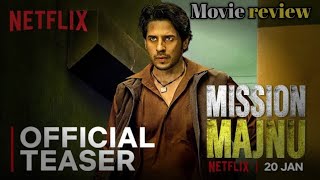 Mission majnu movie announcement | Mission majnu movie trailer | sidharth malhotra |netflix