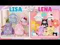 LISA OR LENA 🌺Sanrio Edition #lisa #lena #sanrio #viral #lisaandlena #kuromi