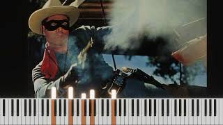 Lone Ranger Music Piano William Tell Overture PIano Tutorial