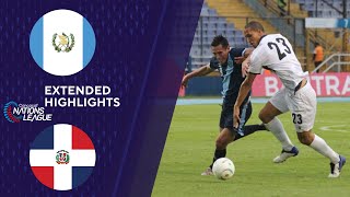 Guatemala vs. Dominican Republic: Extended Highlights | CONCACAF Nations League | CBS Sports Golazo