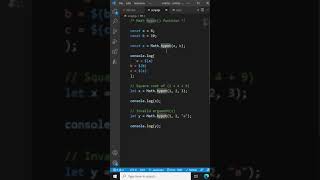 JavaScript Math hypot() method - JavaScript Tutorial for Beginners