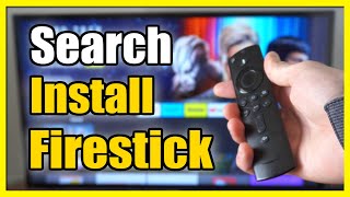 How to Find, Search & Install Apps on Amazon Firestick 4k Max (Easy Method)