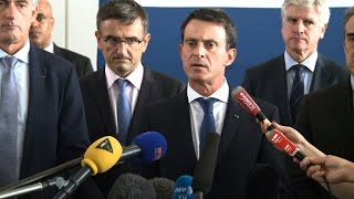 Air France: Valls dénonce des agissements de "voyous"