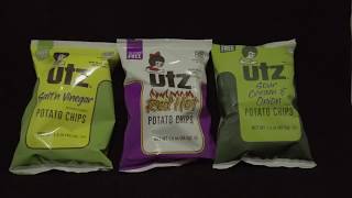 East Coast Potato Chips UTZ | NYC BEST BODEGA SNACKS | ASMR