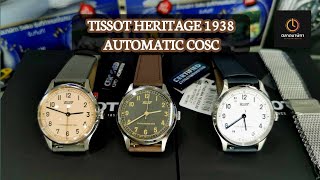 นาฬิกา​ TISSOT HERITAGE 1938 AUTOMATIC COSC T142.464.16.032.00,T142.464.16.062.00,T142.464.16.332.00