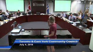 Toronto and East York Community Council - July 4, 2018 - Part 2 of 2