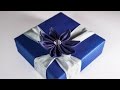 DIY Kanzashi Flower | Ribbon Gift Box Ideas | HandiWorks #83