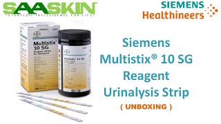 Siemens Multistix® 10 SG Reagent Urine Analysis Strip | Unboxing