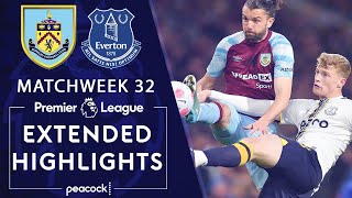 Burnley v. Everton | PREMIER LEAGUE HIGHLIGHTS | 4/6/2022 | NBC Sports