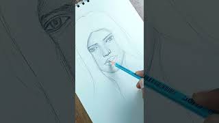 Drawing with 5rs pencil #shorts #art #drawing #youtubeshorts