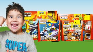 Albert finds all Matchbox Action Drivers Playsets