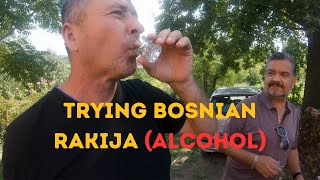 Tasting the Most INSANE Bosnian Rakija