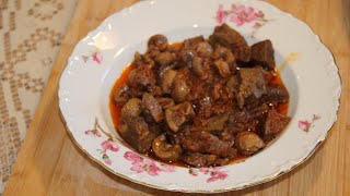 کرایی دل جگر گرده گوسفندیHow to make liver karahi